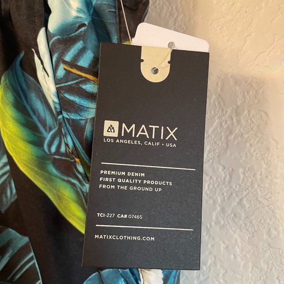 Matix floral Mens Swim Shorts Beach, medium, new(507) - Picture 2 of 4